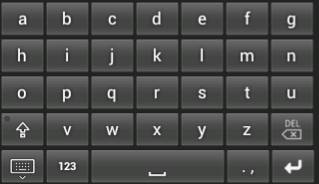 Simple Large Keyboard for Google Android